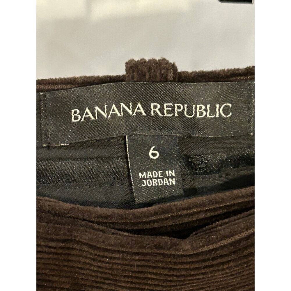 Banana Republic Women's size 6 Brown Corduroy Pants - Picture 4 of 5
